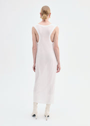 Tank Dress in Slub Jersey - Ivory - CO Collections